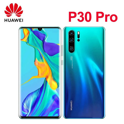 Original CN Version Huawei P30 Pro Smartphone Android 6.47 inch 128GB/512GB  40MP Camera Google Play Store Mobile used phones