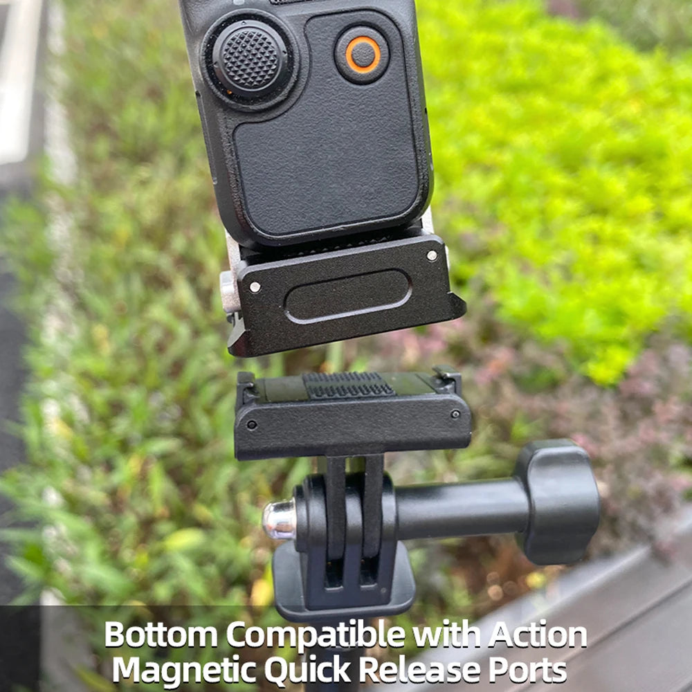 Charging Base For DJI OSMO Pocket 3 1/4 Mount Adapter Connector Mini Fixed Holder Tripod Gimbal Camera Portable Accessories