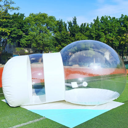 Inflatable Bubble House Outdoor PVC Clear Home Tent Commercial Camping Bubble Tent House Dome Transparent 3M(Exclude Blower)