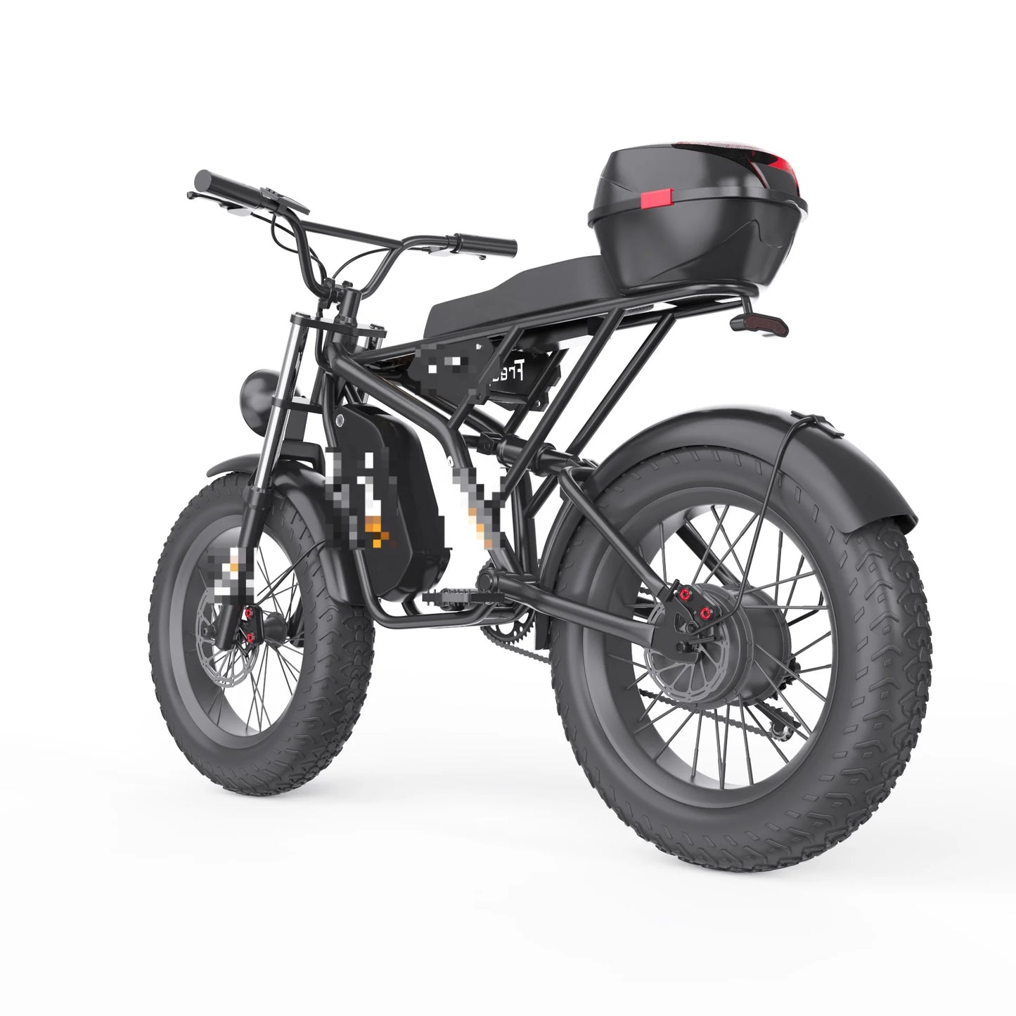 U.S. warehouse F2 1200W 48V 20Ah  40-50km Riding Range  20''x4'' electric motorcycles Fat Tire Electric Bike