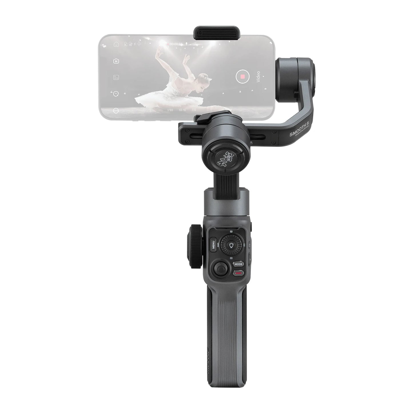 Zhiyun Smooth 5 Smartphone 3-axis Handheld Stabilizer Gimbal Covered with Grip Tripod for iPhone / Samsung / Huawei /Xiaomi