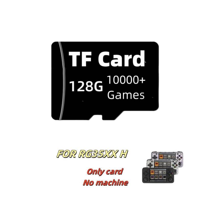 For ANBERNIC RG35XX H TF Card Classic Retro Game Memory Card PS1 PSP GBA GB NEOGEO N64 SEGA Portable Handheld Plug&Play 256G - MarvelouStoree