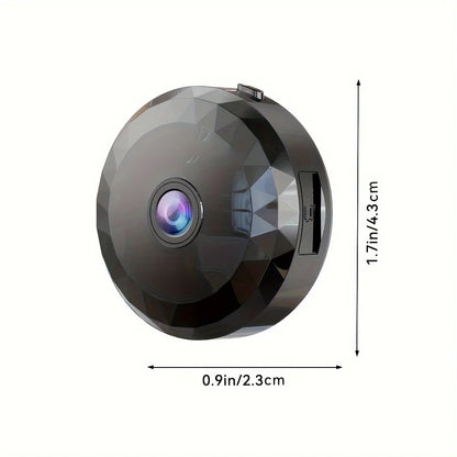 Wireless Mini WiFi Security Camera with Night Vision Motion Detection Rechargeable Battery Easy to Mount & App-Controlled