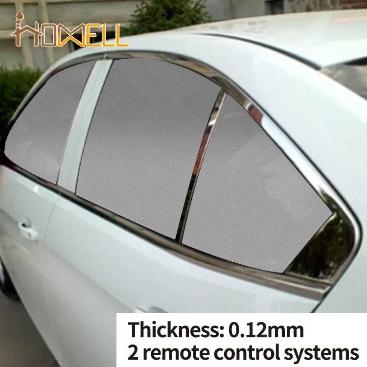 Free shipping self-adhesive PDLC window coloring intelligent film for customized four pieces of window concealment - MarvelouStoree