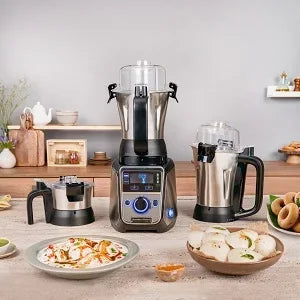 Hamilton Beach-Professional Juicer Mixer, 4-in-1 Grinder, 1400 Watt Motor, 120V, 3 Leakproof Jars, Professional