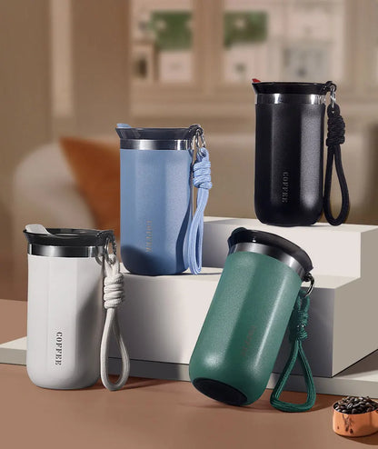 Thermal Mug Thermos For Coffee Tumbler Cup Water Bottle Stainless Steel Insulated Vacuum Flasks Leakproof For Travle Drinkware