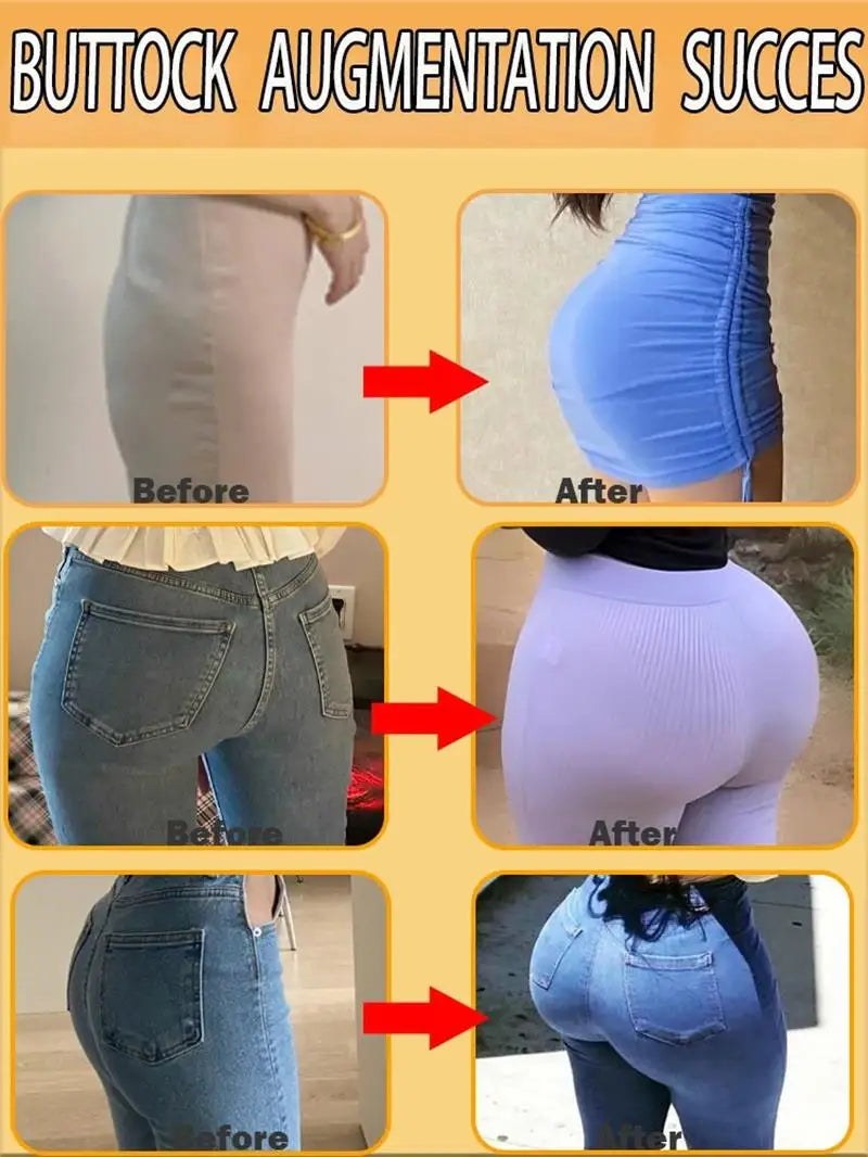 Buttock Enlargement Cream Butt Lift Up Firming Essential Oil Big Ass Enhance Hip Growth Tighten Shaping Sexy Body Care For Women