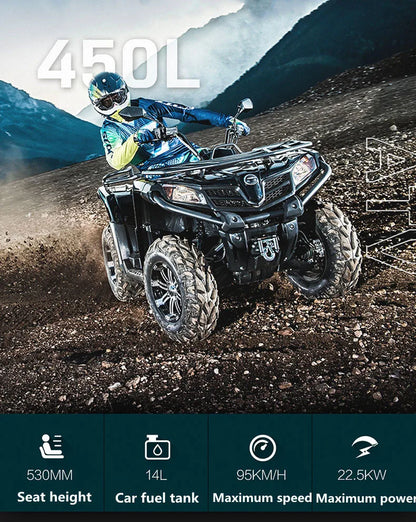 400CC 600CC 800CC 100CC atv quad bike four-wheel off-road motorcycle High-end adult quad bike