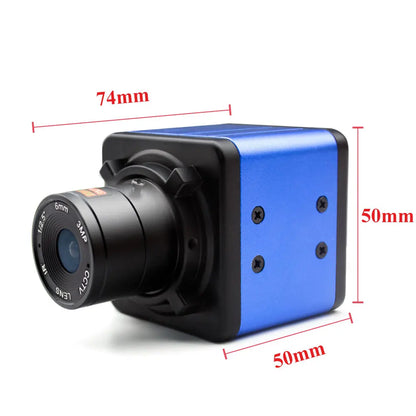 WGWK 4K Mini POE IP Camera CMOS Sensor Security Industrial CCTV Video 3/4/5/8MP Metal Box Network Camera with 6mm 2.8-12mm Lens