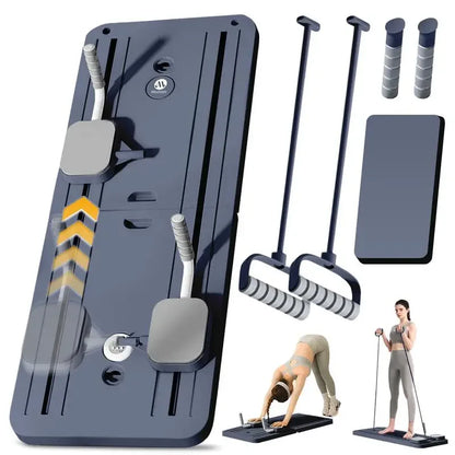 Multi-functional Ab Exercise Board Home Pilates Reformer Abs and Core Workout Equipment for Strength Training