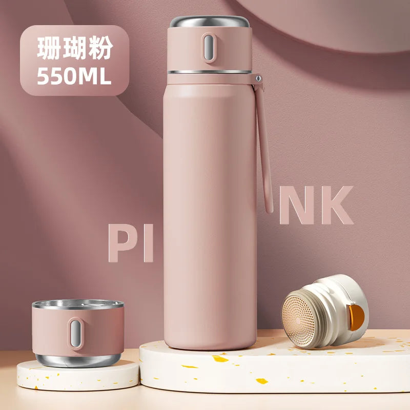 Smart 316 Stainless Steel Thermos Cup Temperature Display Vacuum Flasks Home Outdoor Portable Water Cup Thermos Bottle