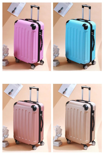 Man And Women Travel Luggage Business Trolley Suitcase Bag Spinner Boarding 20/22/24/26/28 Inch Universal Wheel