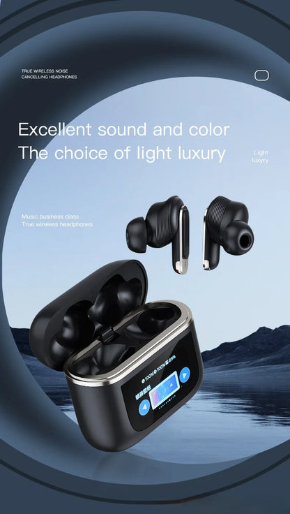 Wirele Bluetooth translation  headphones business full-color touch screen translation earbuds simultaneous translation headphone