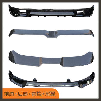 2022 Suit For Wuling Hongguang Big Surround Macarone Special Tail Wing Refitting Medium Net Explosive Front Shovel Rear Lip Mini