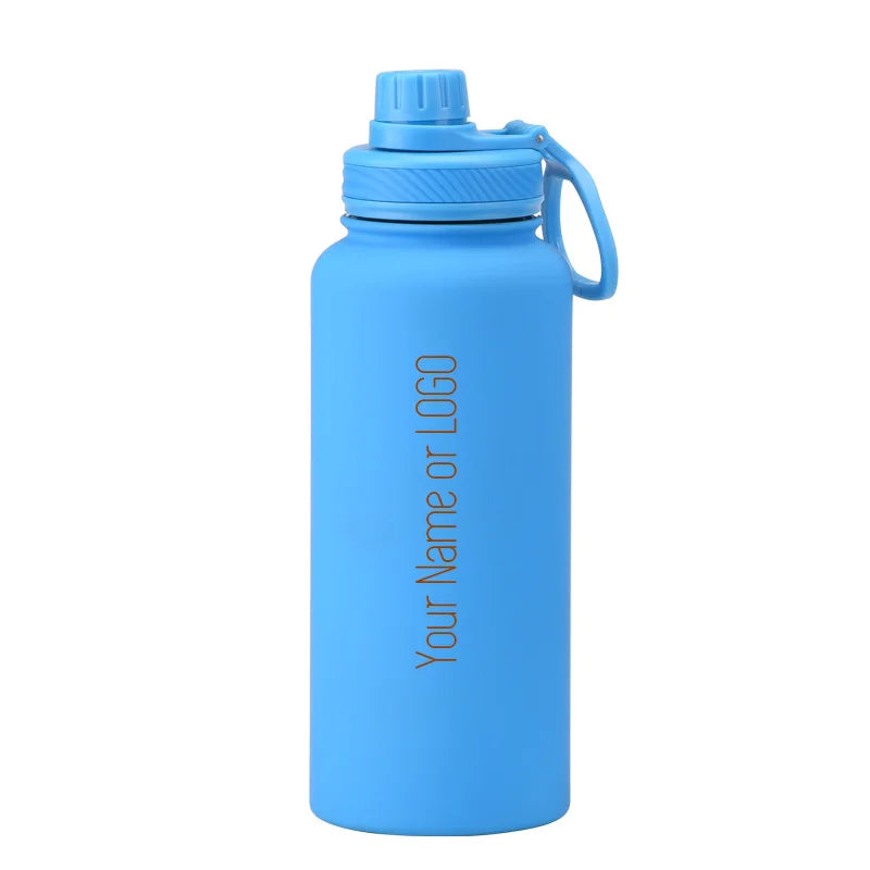 Personalised Water Bottle | 1000ml Large Capacity Tumbler | Customised Thermal Flask | Perfect Gift