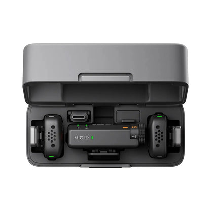 DJI MIC Mini Small, Ultralight, Discreet 48-Hour Operation w/ Case High-Quality Audio With Stable Transmission Original