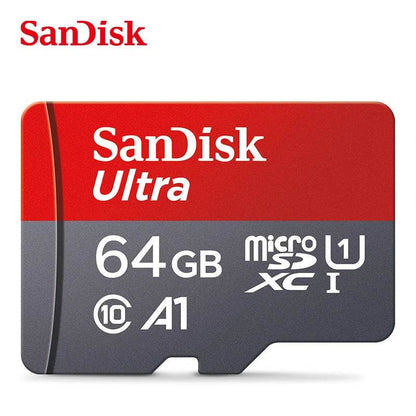 Sandisk Ultra A1 Micro SD Card 128GB 32GB 64GB 256GB Memory Card STF Flash Card Memory Cards 32/64/128GB for Phone + Card Reader - MarvelouStoree