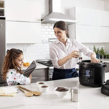 QWCHEF iQ Smart Pressure Cooker 10 Cooking Functions & 18 Features,Built-in Scale,Rice & Slow Electric MultiCooker,6 Qt