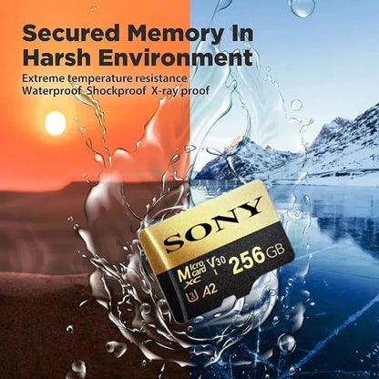 SONY Micro SD TF Card Mini 1TB Memory Card Class 128GB 256GB High Speed Cartao De Memoria Flash Memory TF Mecard C10 For Xiao Mi