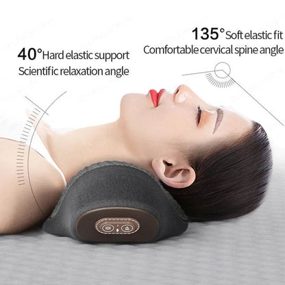 Vibration Massage Pillow Cervical Traction Massager Neck Massager Neck Massage Head Massager Relax Neck Pillow Cervical Pillow