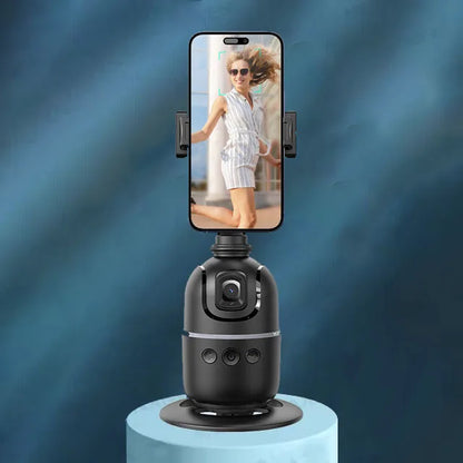 COOL DIER AI Smart Gimbal 360 ° Auto Face Tracking Gimbal All in One Rotation for Smartphone, Video Vlog Stabilizer Phone Holder