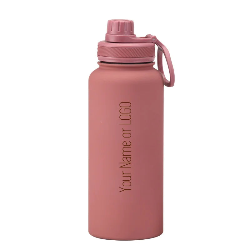 Personalised Water Bottle | 1000ml Large Capacity Tumbler | Customised Thermal Flask | Perfect Gift