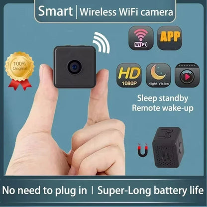 Mini Camera 1080p Wireless Wifi Remote Monitor Camera Home Ip Camera Motion Detection Recorder Super-long Battery Life