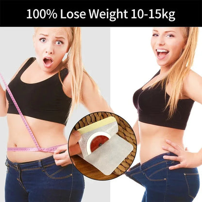 Weight Loss Belly Slimming Patch Fast Burning Fat Detox Abdominal Navel Sticker Dampness-evil Removal Improve Stomach Magnetic