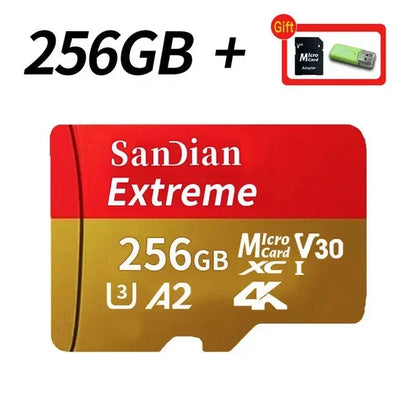 Original 1TB High-Speed Memory Cards Class10 Micro TF/SD Card 512GB SD Memory Cards 256GB TF Flash Card for Smartphone/Laptop/PC