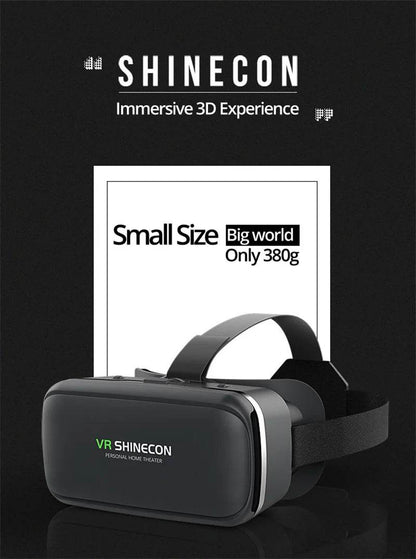 VR Shinecon 10.0 Helmet 3D Glasses Virtual Reality Casque For Smartphone Smart Phone Goggles Headset Viar Video Game Binoculars - MarvelouStoree