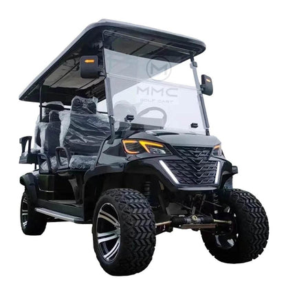 Customize New Club Sightseeing Golf Car 4/6 Seater 48V 60V Off-road Solar Electric Golf Cart - MarvelouStoree