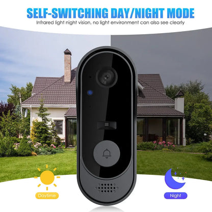 Tuya Doorbell With Camera Wireless Bundle Video Doorbell WIFI HD Outdoor Phone Door Bell Camera Security Video Intercom IR