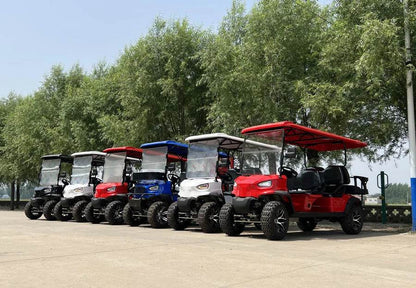 Europe And America Newly Designed 2/4/6/8/10/12 Seat 72V Club Sightseeing Car Off-road Hunting Cart Electric Golf Cart - MarvelouStoree