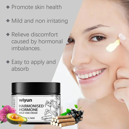 Wild Yam Cream Balance Hormonal Harmonised Hormone Yam Root Paste For Women Improve Skin Healthy Skin Care Product