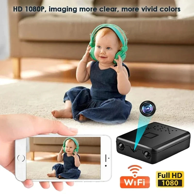 Xiaomi 1080p Full HD Wifi 5G Mini Camera Night Vision Home Security Micro Camcorder Audio Video Recorder With Motion Detection