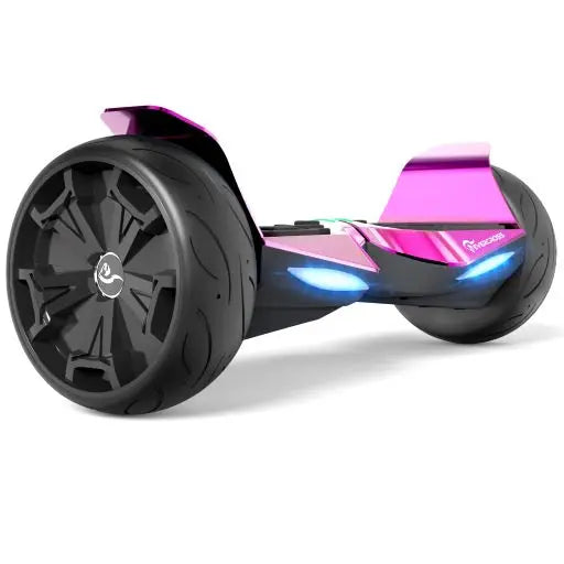 EVERCROSS 8.5 Inch Hover Board Stand Up Self Balancing BT Speaker Remote Control Led Lights Electric Hoverboards Balance Scooter