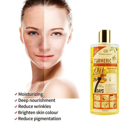 Ginger Turmeric Essential Oil Facial Body Moisturizing Massage Oil Smoothing Compound Essential Oil Argin