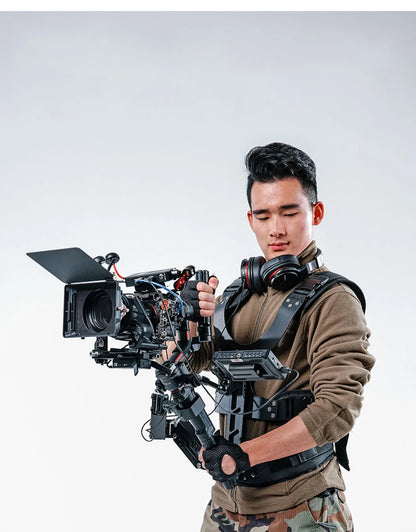 Bilate Camera Stabilizer Arm Shock Absorbing Vest for DJI RS2 RS3 RSC2 ZHIYUN Crane 2S 3S Feiyu Scorp DSLR Camera Crane Kit