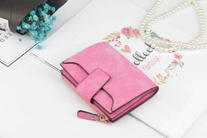 2024 Leather Women Wallet Hasp Small and Slim Coin Pocket Purse Women Wallets Cards Holders Luxury Brand Wallets Designer Purse