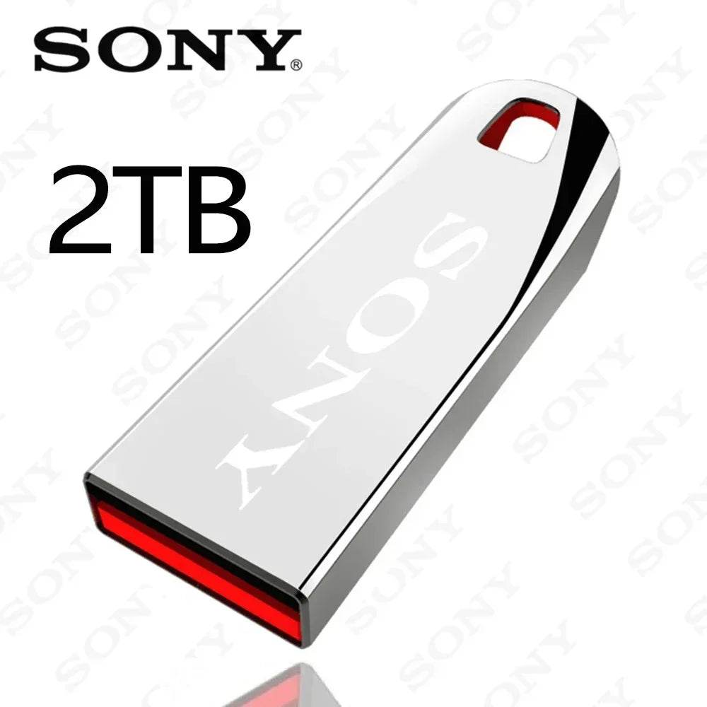 SONY Original 2TB USB 3.0 Flash Drives High Speed Metal Pendrive 1TB 2GB Portable Usb Drive Waterproof Memoria Usb Flash Disk - MarvelouStoree