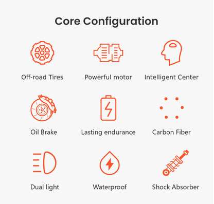 TITAONE-X Carbon Fiber Escooter with App 4000w dual motor 11inch Fat Tire Fast Speed Electric Scooter