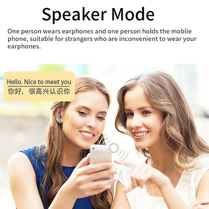 Language Translation Earbuds Translate 114 Languages Bluetooth Headset Translator Multifunctional Real-Time Travel Translator