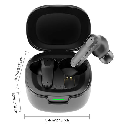 Real Time AI Translator Earbuds Bluetooth 5.4 Languages Translation Headphones Intelligent Voice Translators for Outdoor Travel