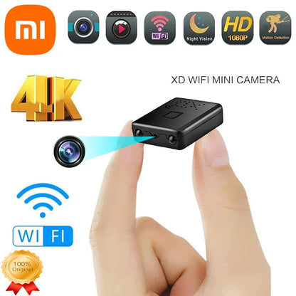 Xiaomi  Mini Camera Full HD 4K WiFi 5G Night Vision Remote Security Monitoring Home Protection Waterproof Video Recorder