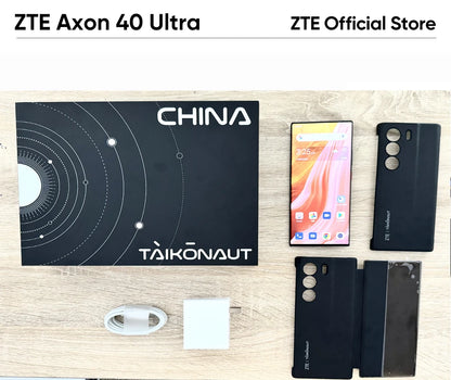 ZTE Axon 40 Ultra Space Edition 5G Smartphone with UDC Tech Snapdragon 8Gen1 6.8" 120Hz AMOLED Screen Dual SIM 5000mAh 18GB+1TB