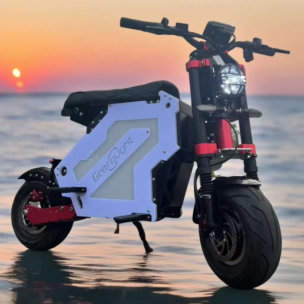 72V Electric Hyper Scooter Motorcycle 10000 Watt Bike Fast Fat Wheele 5000W 52V 50MPH 120 KMH Off Road Mopeds Escooter for Adult