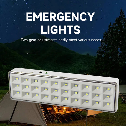 Handheld Emergency Light LED Fire Fighting Lights Power Failure Emergency Lamps Wall Mounted Bulbs Indoor Diammable Lighting