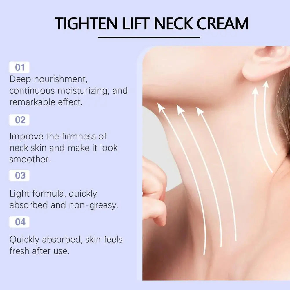 1pcs 50g Neck Cream - Tighten & Lift Firming Neck Cream For Daily Use Beauty Neck Skin Care Product