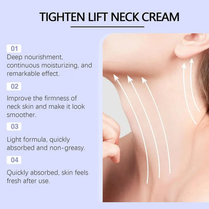 1pcs 50g Neck Cream - Tighten & Lift Firming Neck Cream For Daily Use Beauty Neck Skin Care Product