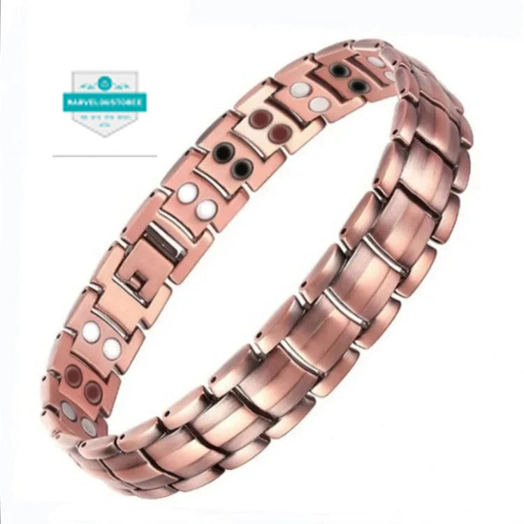 Healing Healthy Copper Magnetic Bracelet for Men Arthritis Pain Relief Bio-Energy Blood Pressure Bracelet Health Bangle Jewelry